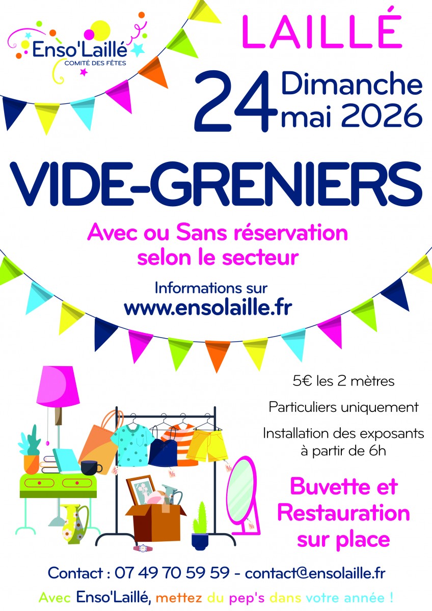 25ème Vide-Greniers de Laillé